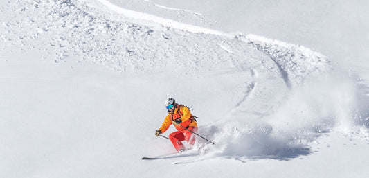 skkier in powder - enjoy longevity through your aging years